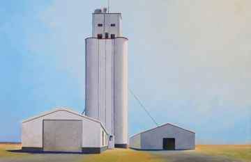 David Knowlton-Danville, KS 2-Sorrel Sky Gallery-Painting-David Knowlton. Sorrel Sky Gallery. Barn Art. Southwestern Landscape art. Ship Paintings. Barn Paintings. Train Paintings. Train Art.Edward Aldrich. Kevin Red Star. David Yarrow. Star Liana York. Ben Nighthorse.