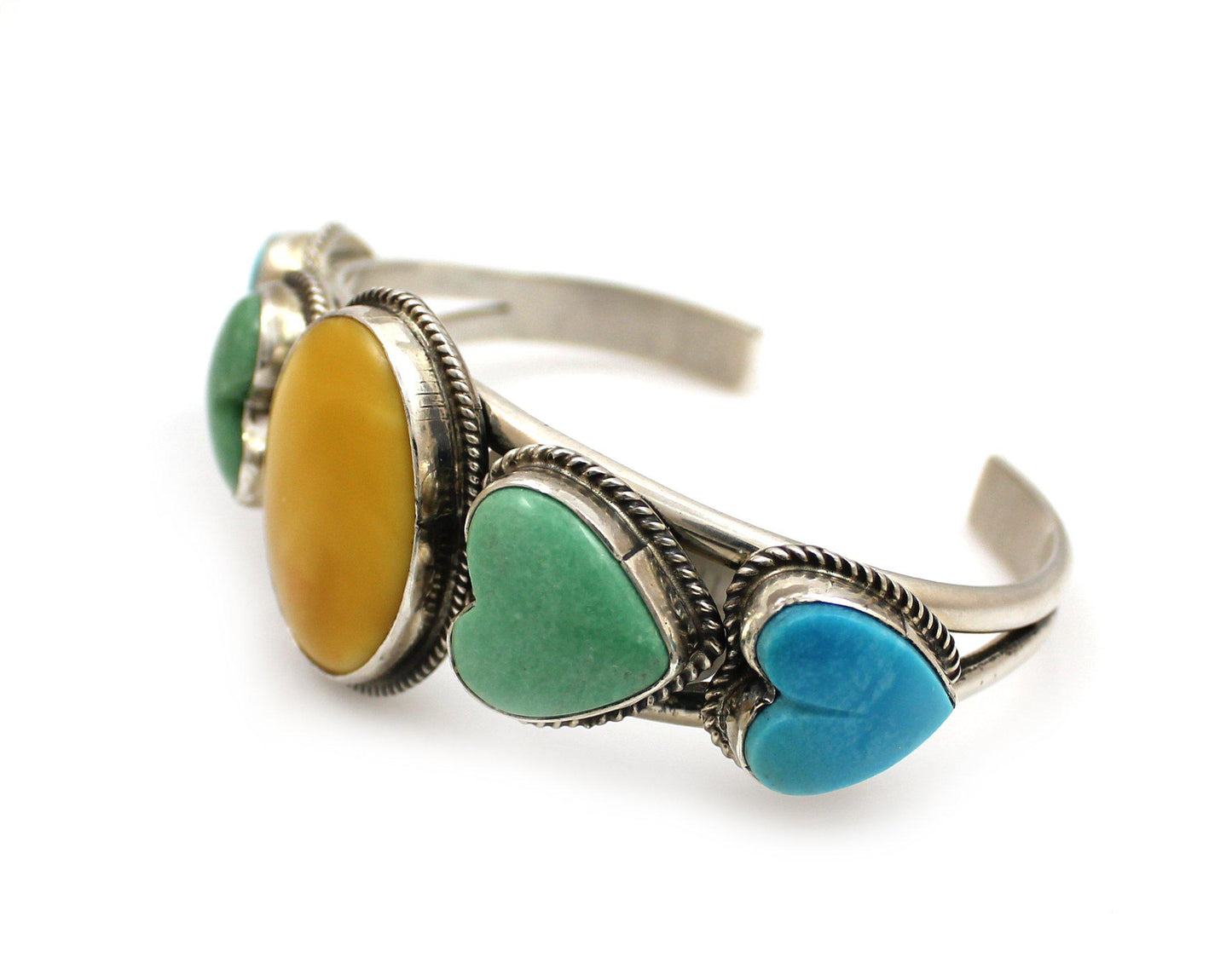 5 Stone Cuff Bracelet-Jewelry-Don Lucas-Sorrel Sky Gallery