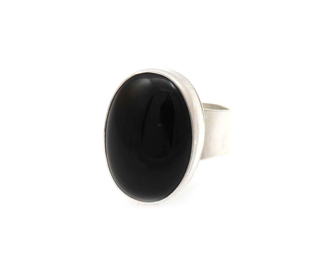 Black Onyx Ring-Jewelry-Don Lucas-Sorrel Sky Gallery