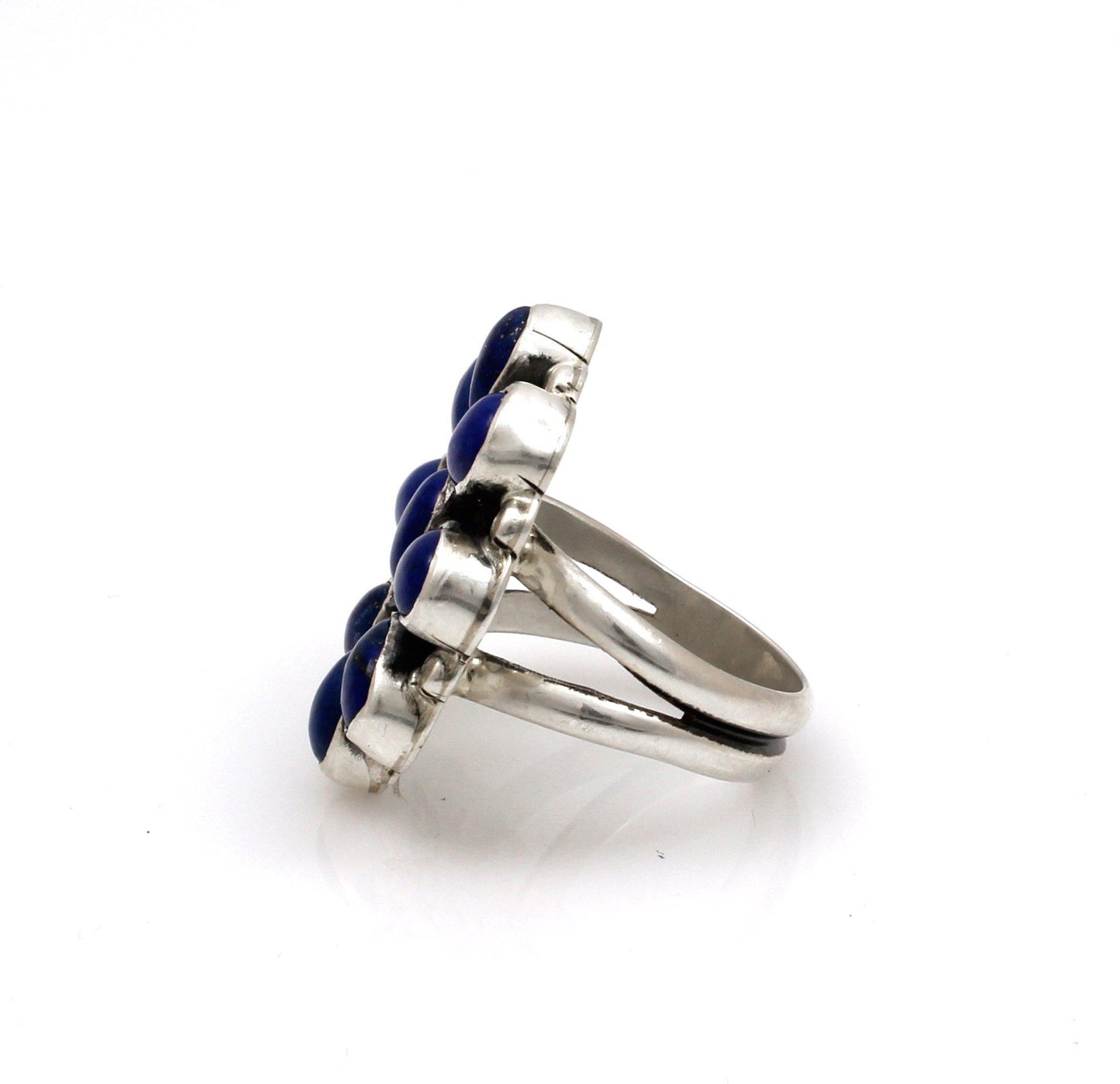 Lapis Cluster RingJewelryDon Lucas at sorrel sky gallery