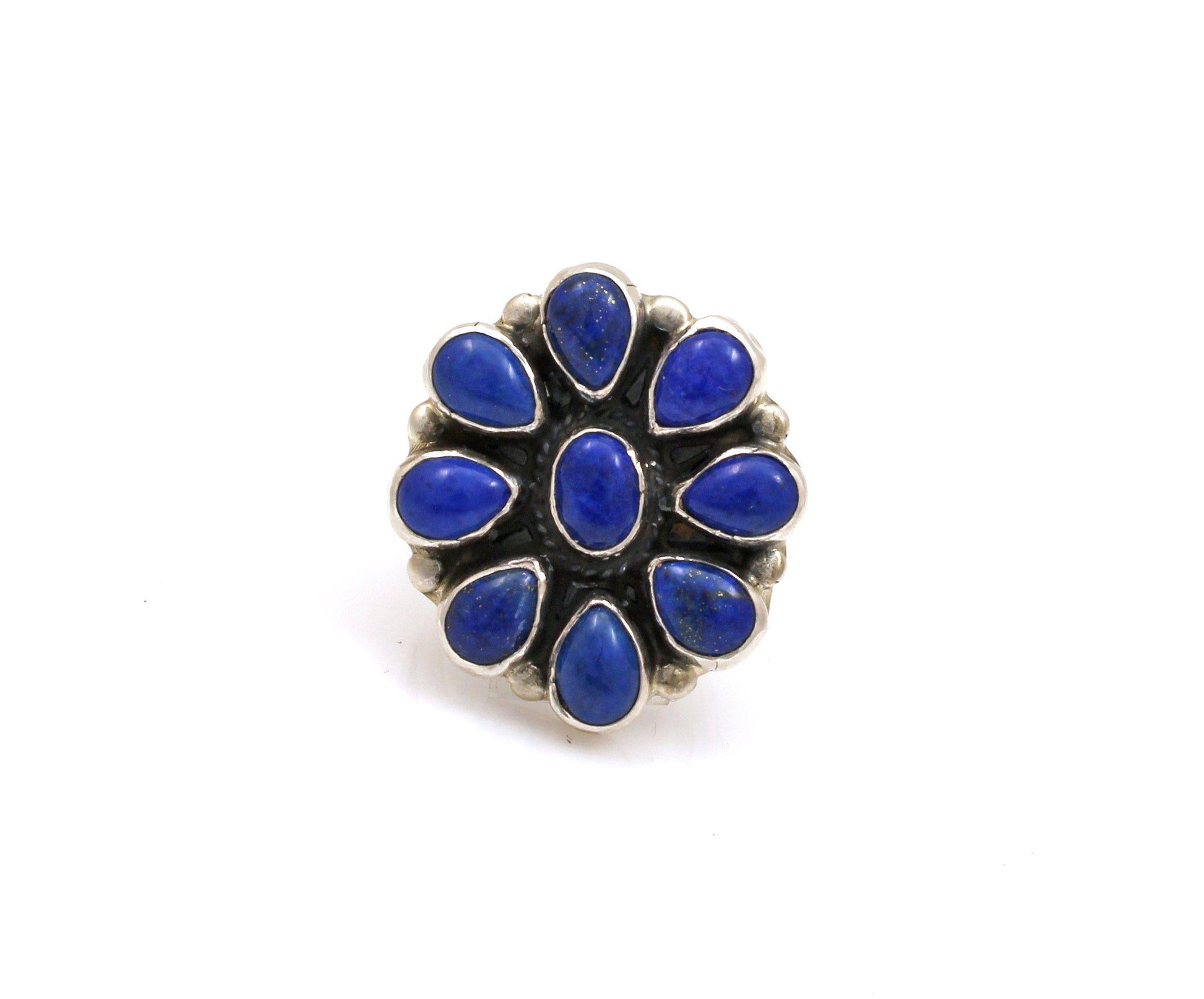 Lapis Cluster RingJewelryDon Lucas at sorrel sky gallery