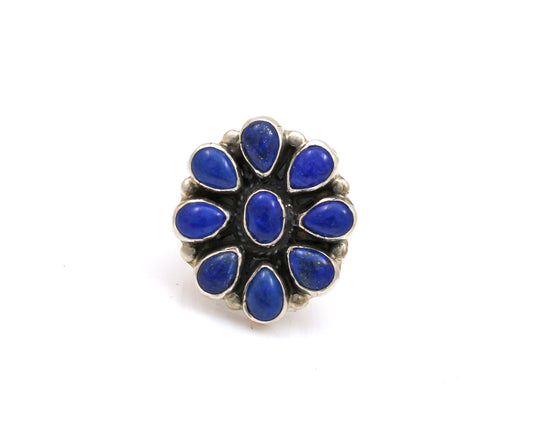 Lapis Cluster RingJewelryDon Lucas at sorrel sky gallery