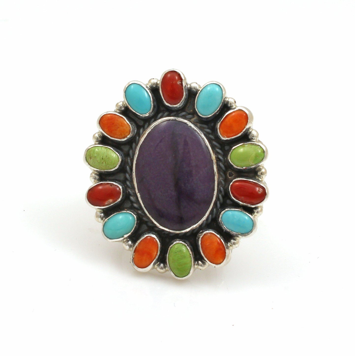 Multistone Cluster RingJewelryDon Lucas at sorrel sky gallery