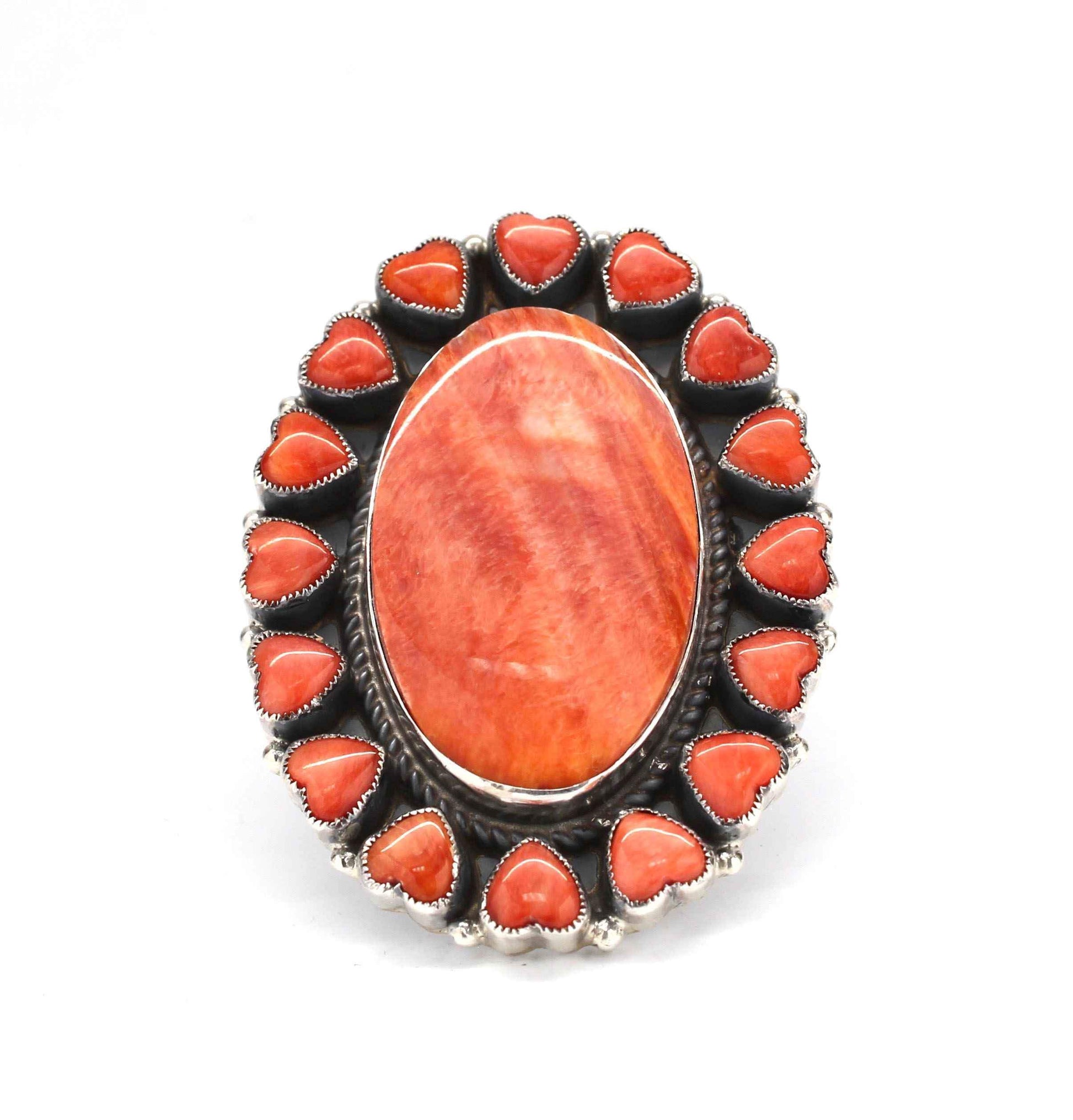 Spiny Oyster Cluster Ring-Don Lucas-Sorrel Sky Gallery-Jewelry
