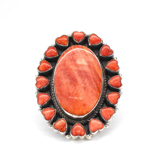 Spiny Oyster Cluster Ring-Don Lucas-Sorrel Sky Gallery-Jewelry