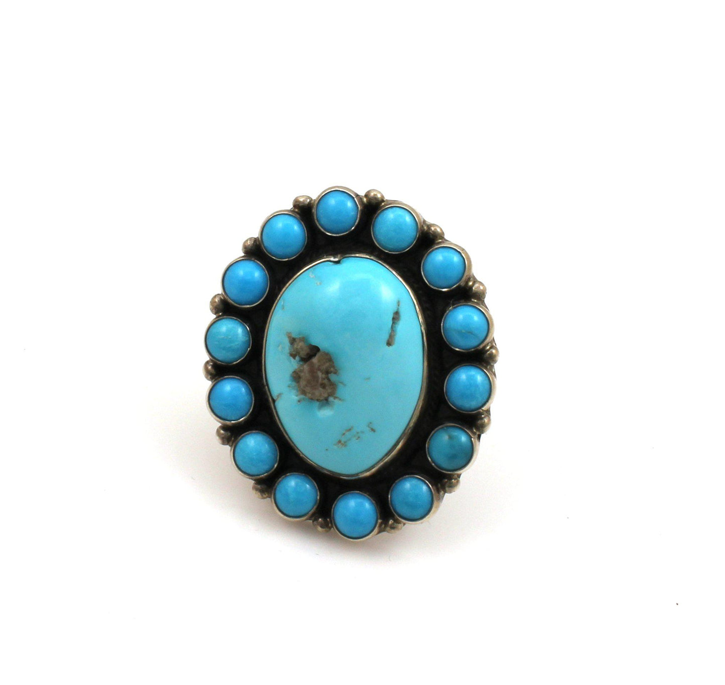 Turquoise Cluster Ring