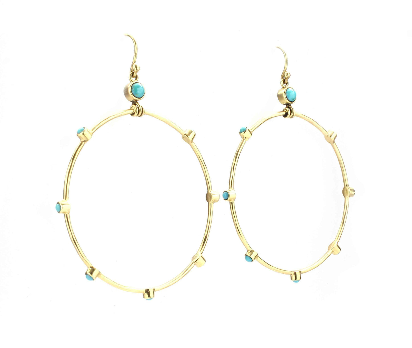 Doug Magnus-Cerrillos Hoop Earrings-Sorrel Sky Gallery-Jewelry