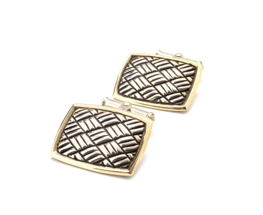 Doug Magnus-Square Cuff Links-Sorrel Sky Gallery-Jewelry