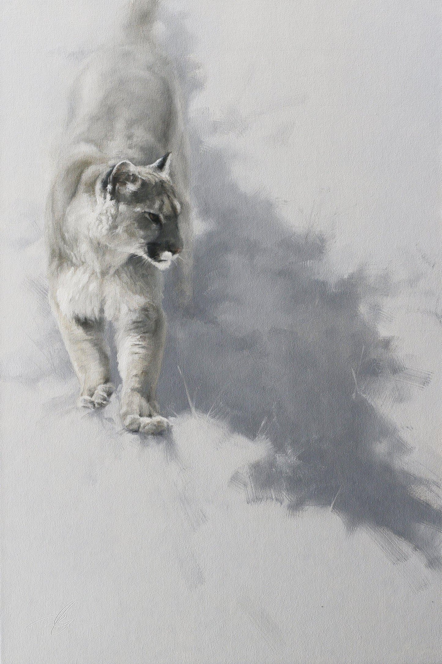 Cautious Descent-Painting-Doyle Hostetler-Sorrel Sky Gallery