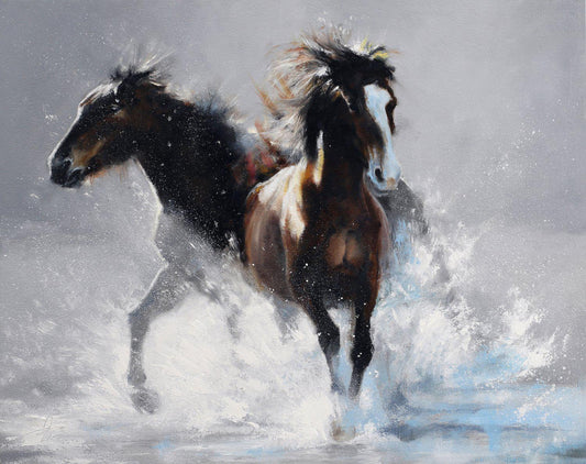 Two Step-Painting-Doyle Hostetler-Sorrel Sky Gallery