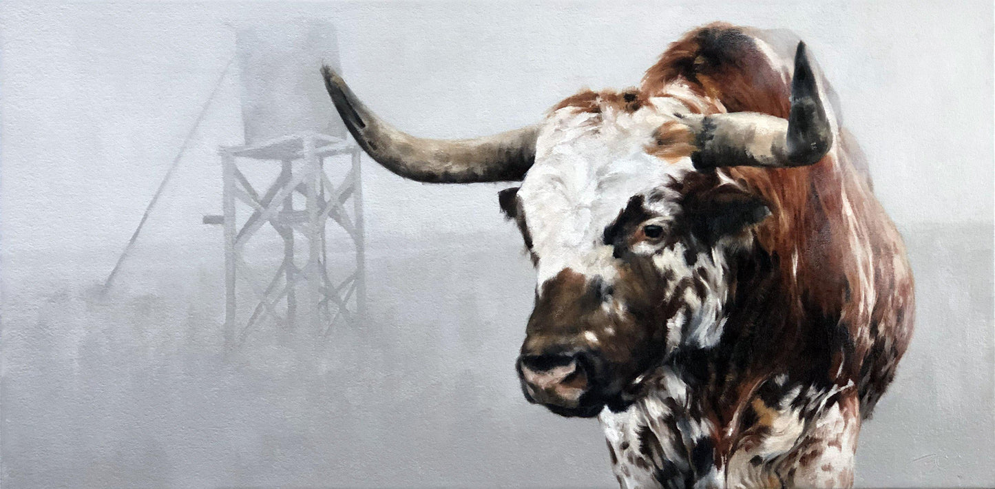 Water Tower-Painting-Doyle Hostetler-Sorrel Sky Gallery