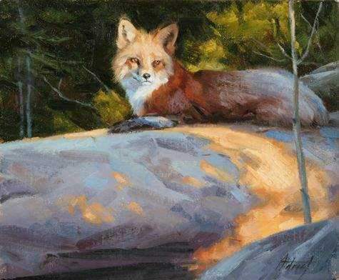 Edward Aldrich-Dappled Light-Sorrel Sky Gallery-Painting