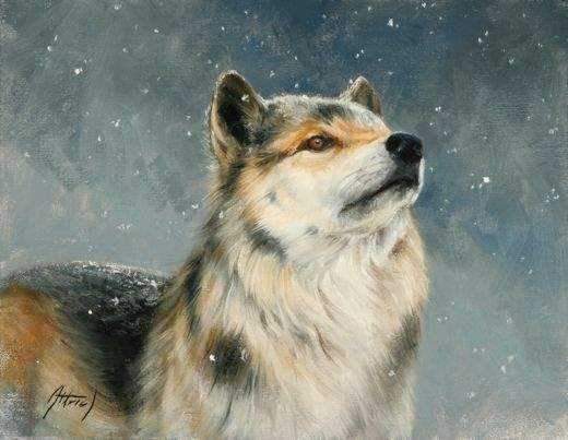 Edward Aldrich-Flurries-Sorrel Sky Gallery-Painting