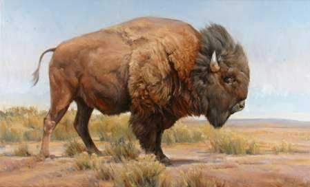 Edward Aldrich-High Prairie Monarch-Sorrel Sky Gallery-Painting