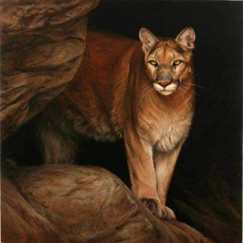 Edward Aldrich-Shadow Stalker-Sorrel Sky Gallery-Painting