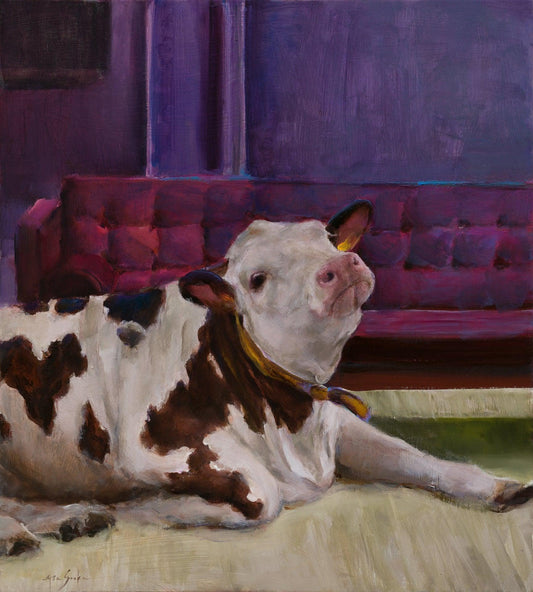 House Guest-Painting-Elsa Sroka-Sorrel Sky Gallery