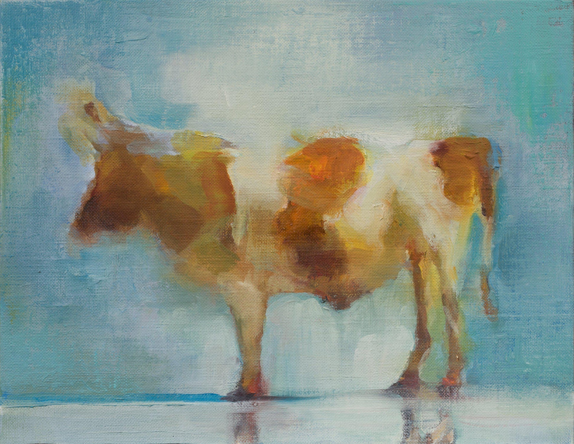 Little Calico-Painting-Elsa Sroka-Sorrel Sky Gallery