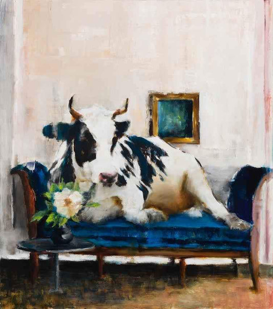 Elsa Sroka-Reclining Nude-Sorrel Sky Gallery-Painting
