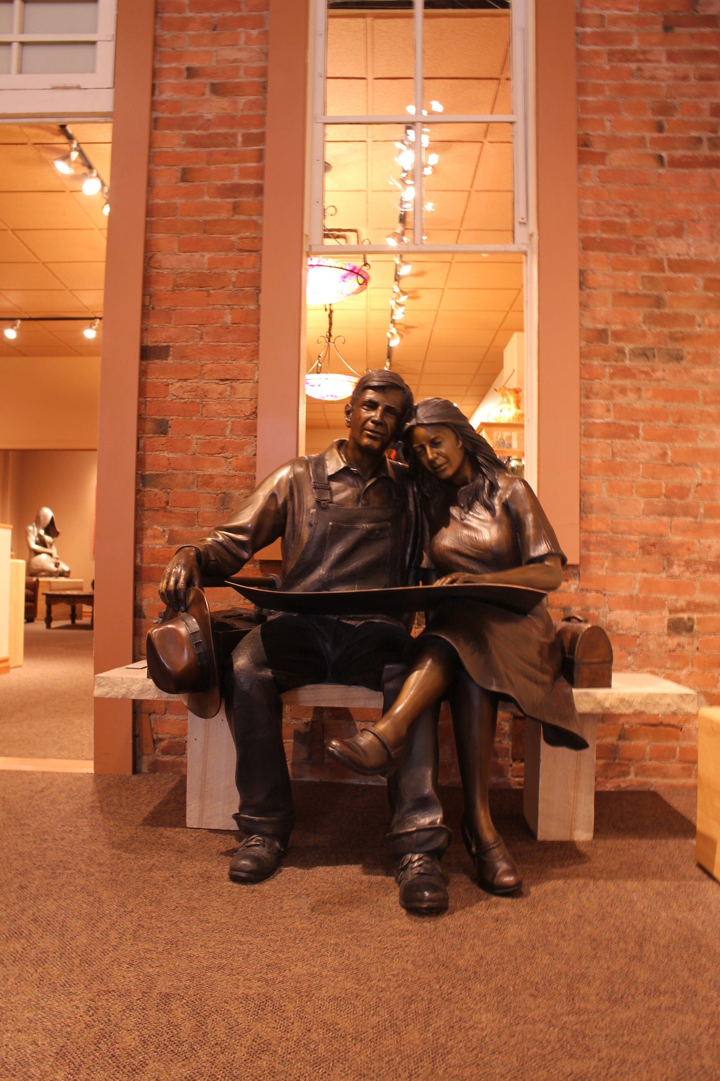 George Lundeen-Sorrel Sky Gallery-Sculpture-Hometown