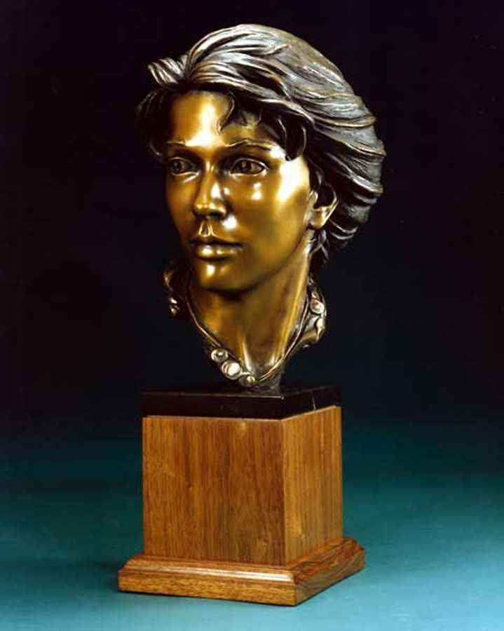 George Lundeen-Sorrel Sky Gallery-Sculpture-Prairie Flowers Study