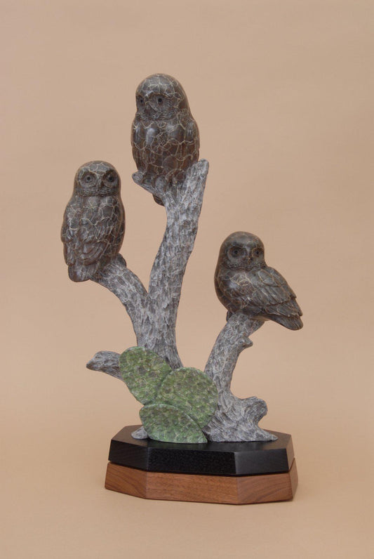 Atop The Cholla-Sculpture-Gerald Balciar-Sorrel Sky Gallery