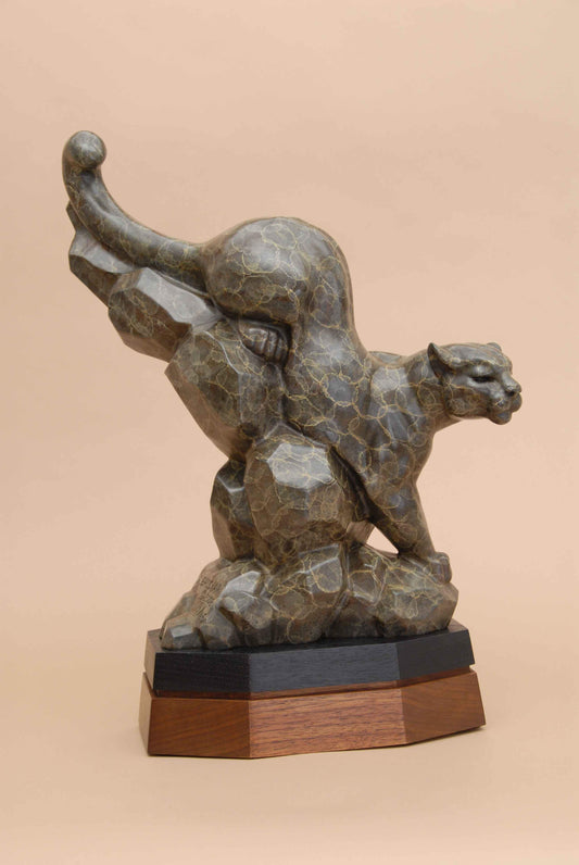 Gerald Balciar-Sorrel Sky Gallery-Sculpture-Puma Prowl