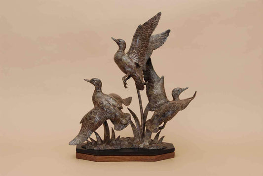 Gerald Balciar-Sorrel Sky Gallery-Sculpture-Up, Up And Away