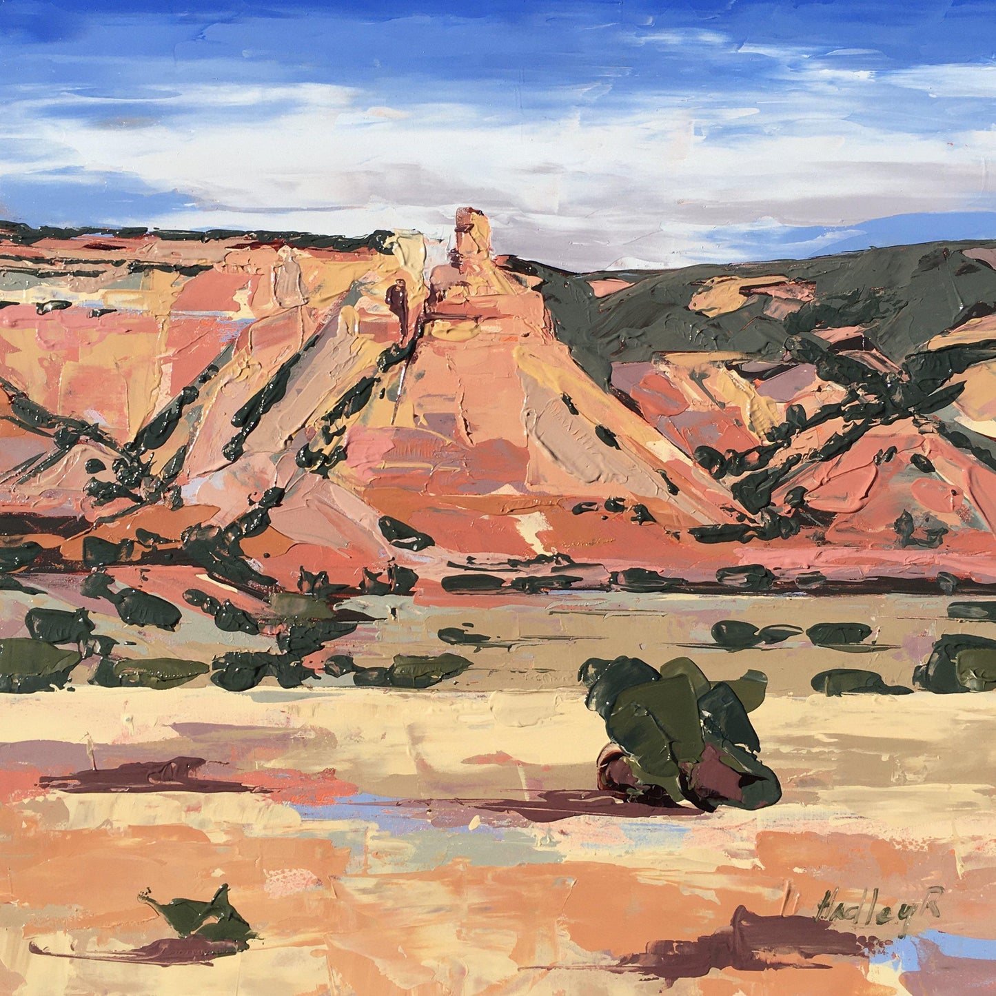 Local Colors, Ghost Ranch-Painting-Hadley Rampton-Sorrel Sky Gallery