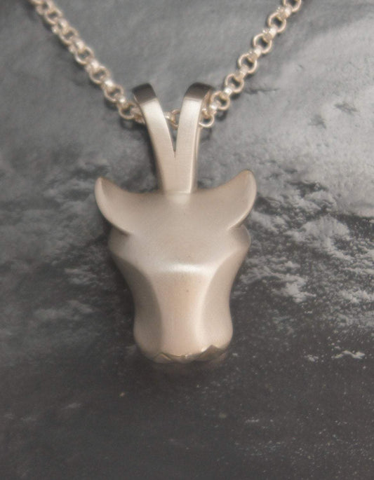 Jaguar Pendant - Silver