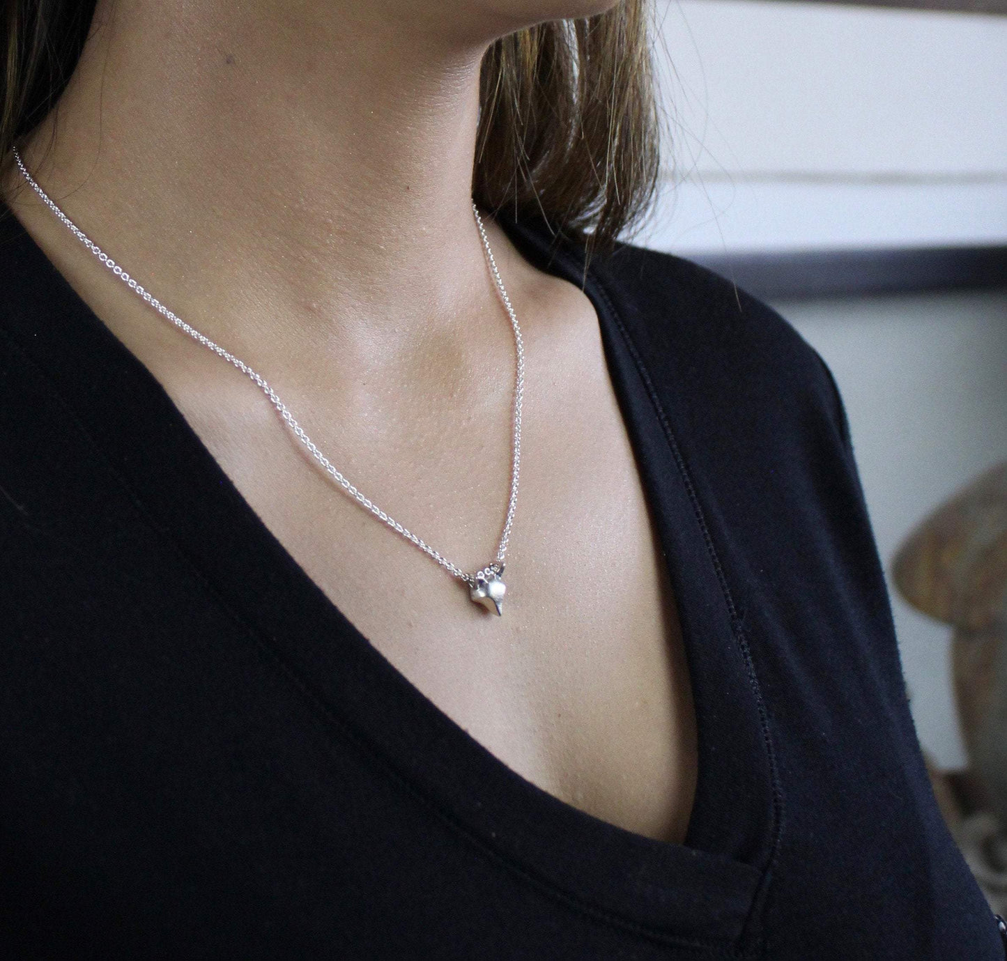 Jaguar Pendant - Silver