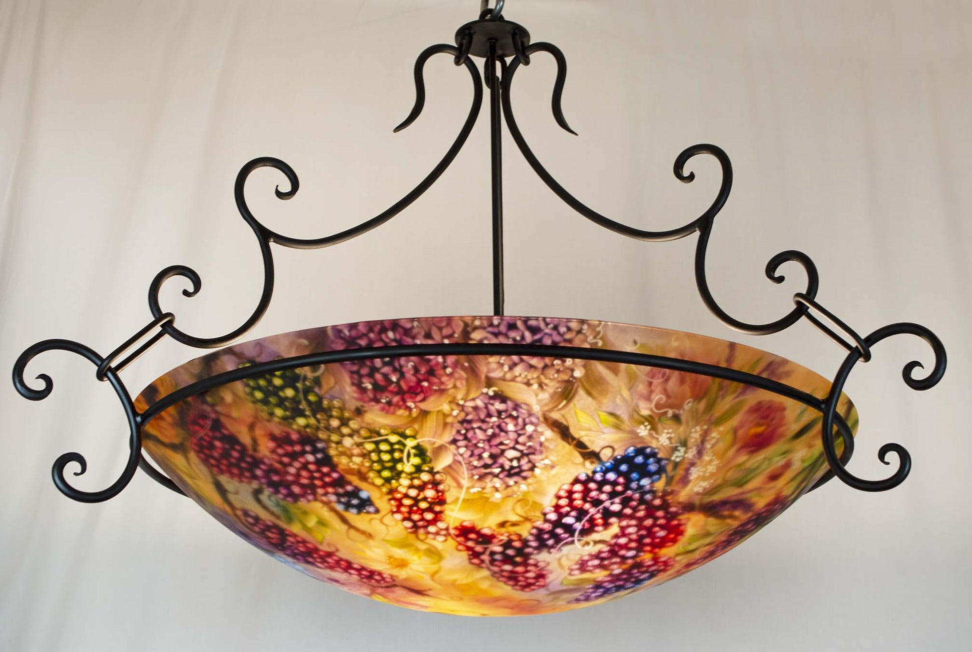 Romance in the Vineyards Chandelier-Sculpture-Jenny Floravita-Sorrel Sky Gallery