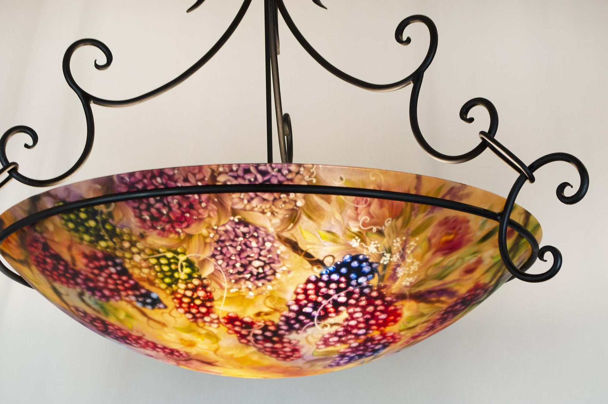 Romance in the Vineyards Chandelier-Sculpture-Jenny Floravita-Sorrel Sky Gallery