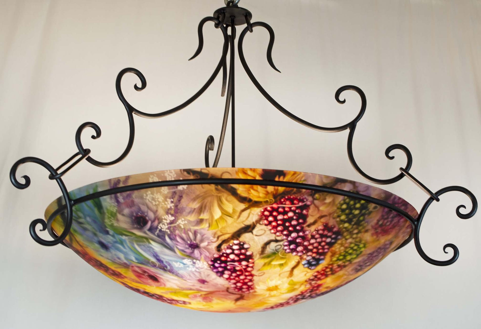 Romance in the Vineyards Chandelier-Sculpture-Jenny Floravita-Sorrel Sky Gallery
