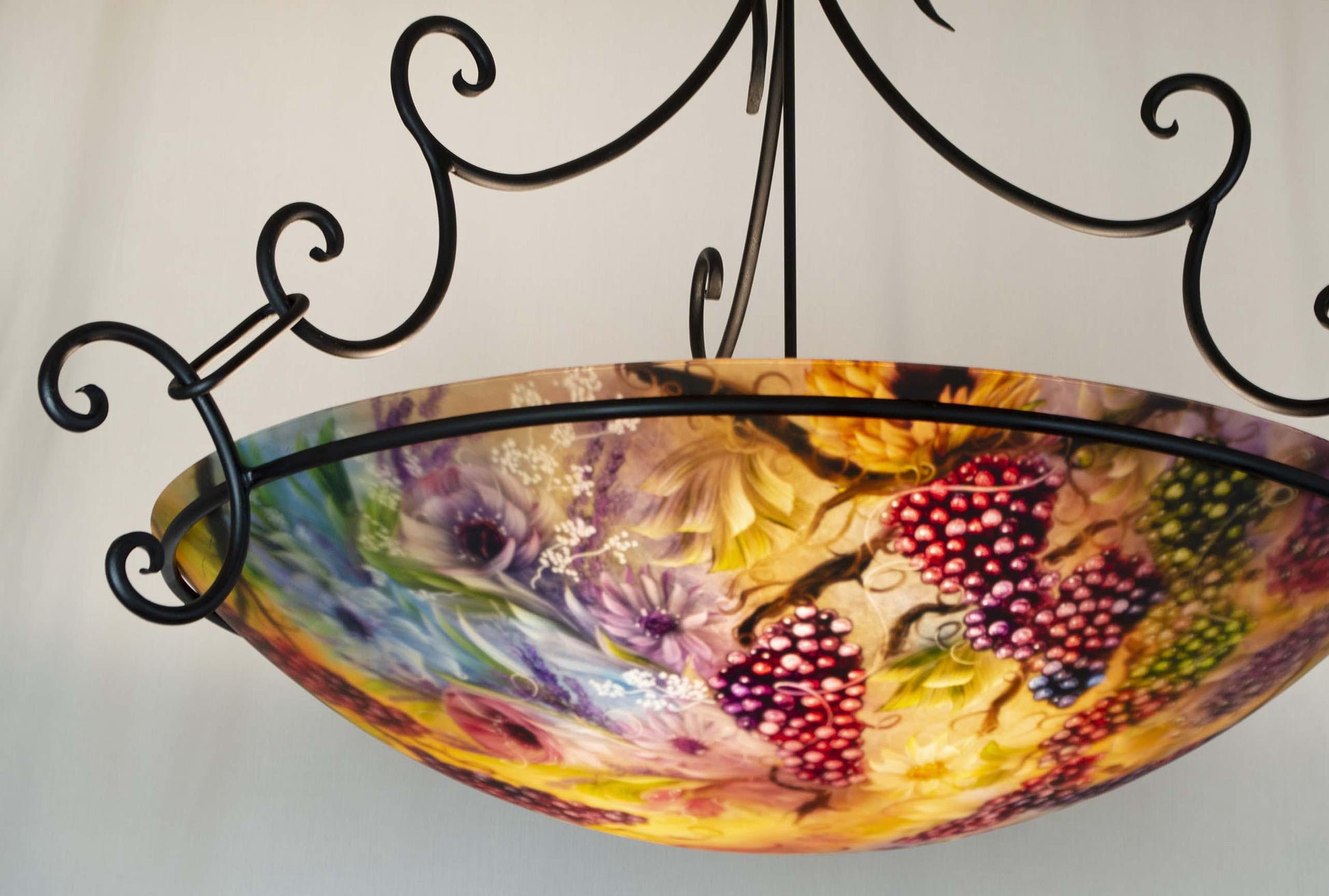 Romance in the Vineyards Chandelier-Sculpture-Jenny Floravita-Sorrel Sky Gallery