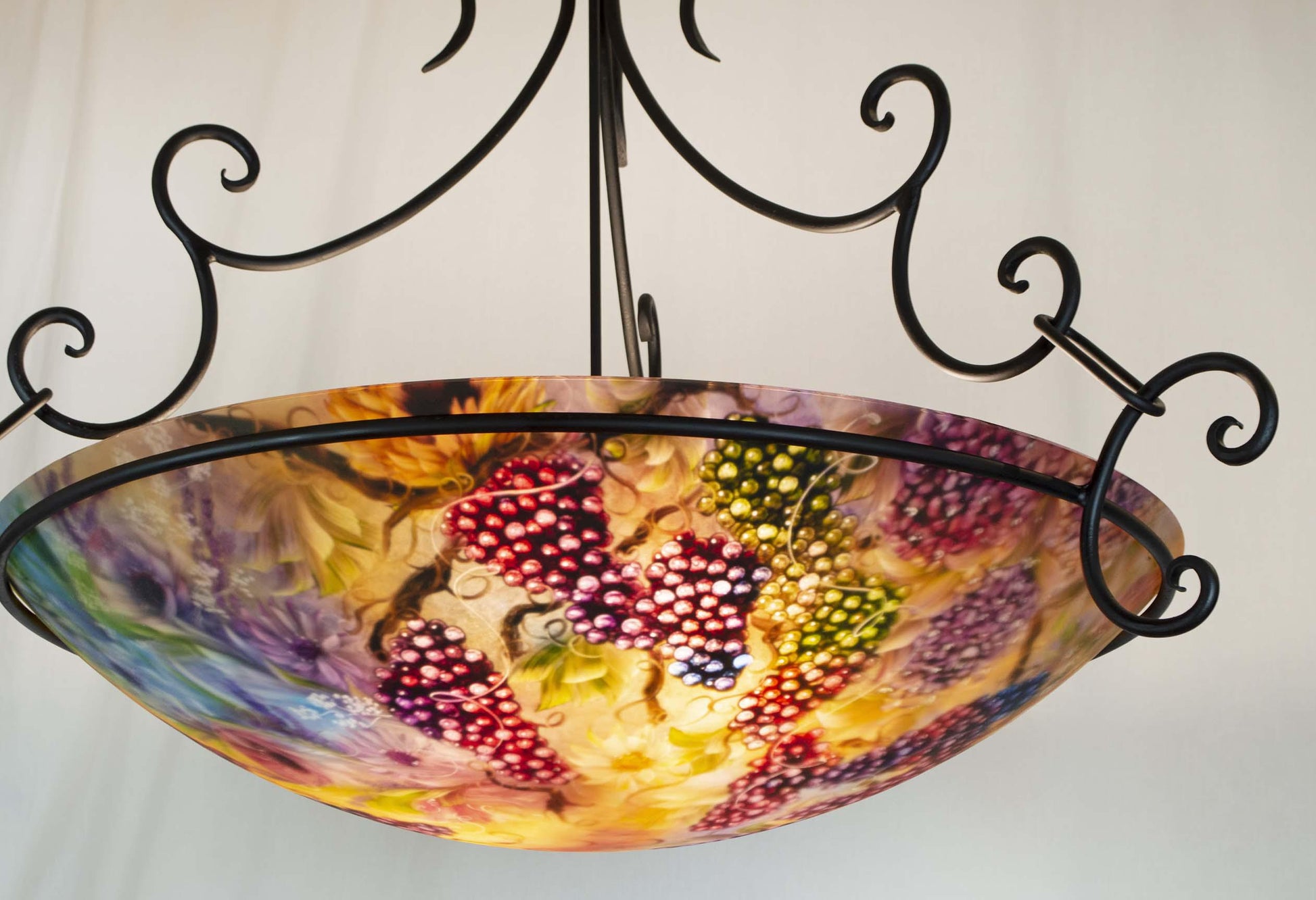 Romance in the Vineyards Chandelier-Sculpture-Jenny Floravita-Sorrel Sky Gallery