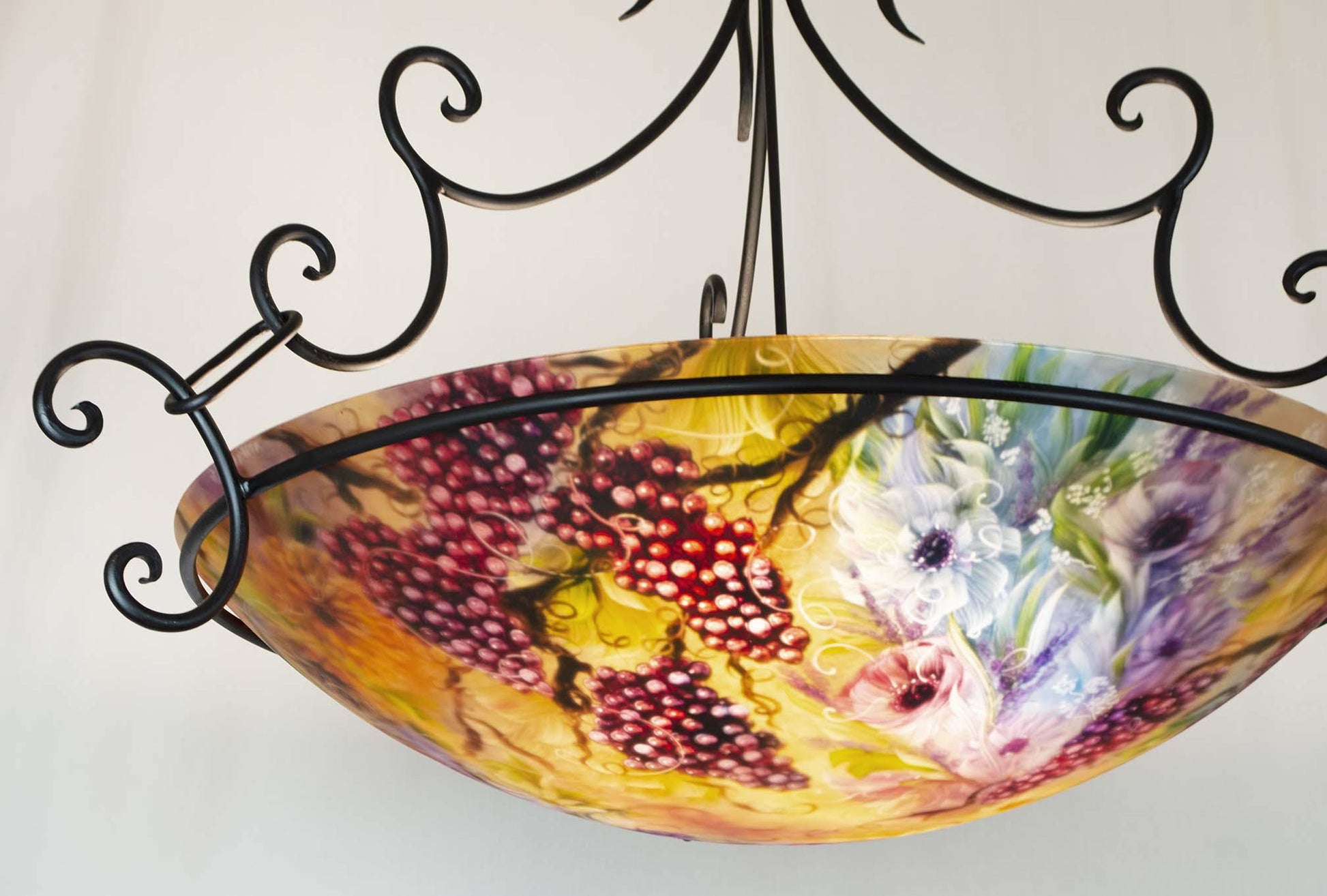 Romance in the Vineyards Chandelier-Sculpture-Jenny Floravita-Sorrel Sky Gallery