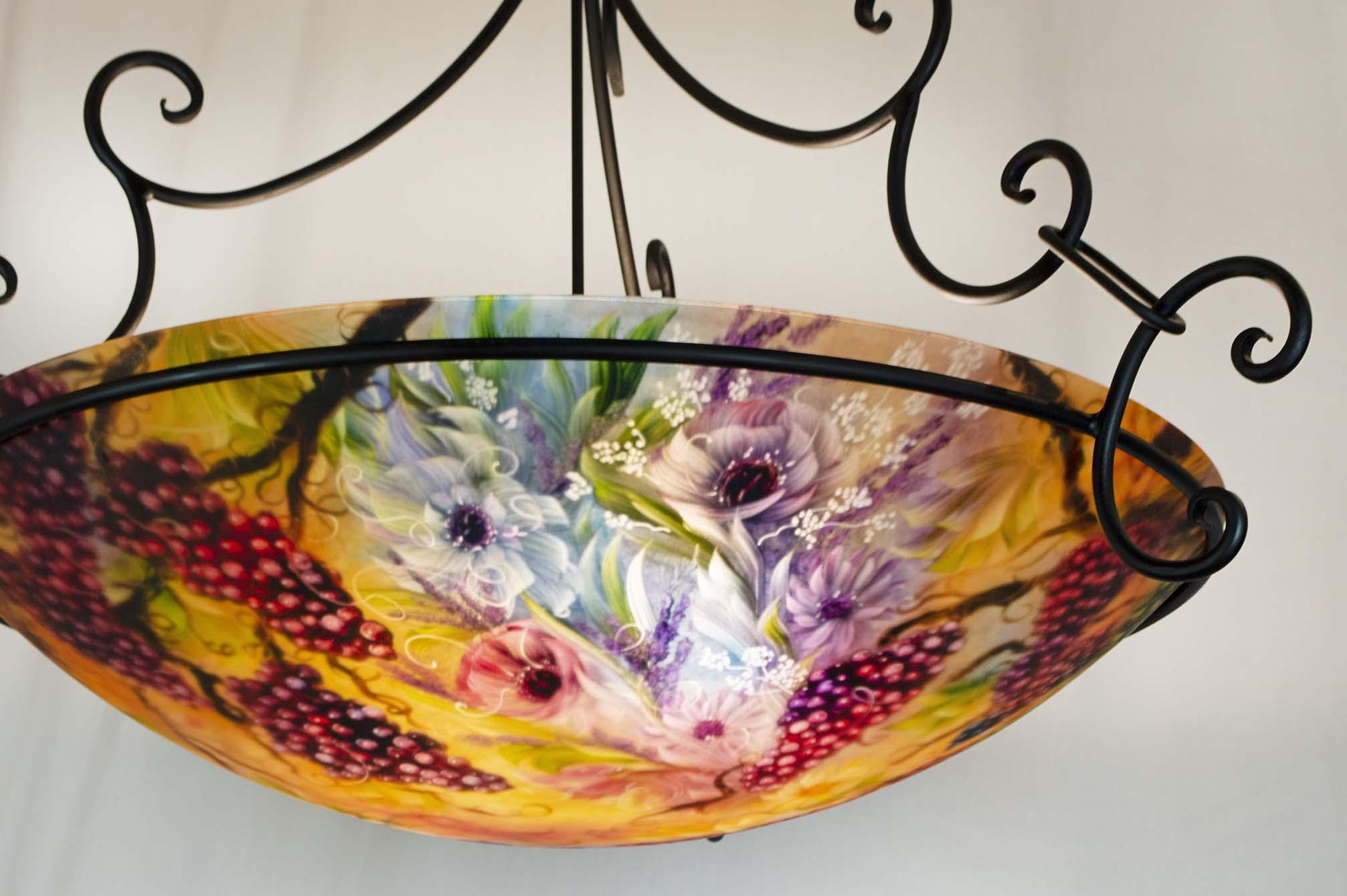 Romance in the Vineyards Chandelier-Sculpture-Jenny Floravita-Sorrel Sky Gallery