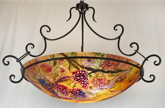 Romance in the Vineyards Chandelier-Sculpture-Jenny Floravita-Sorrel Sky Gallery