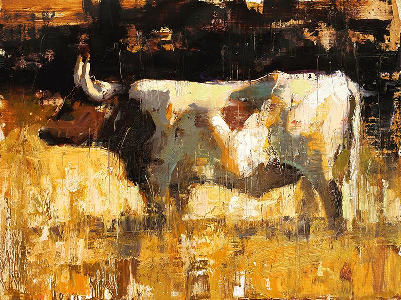 Longhorn-Painting-Jerry Markham-Sorrel Sky Gallery