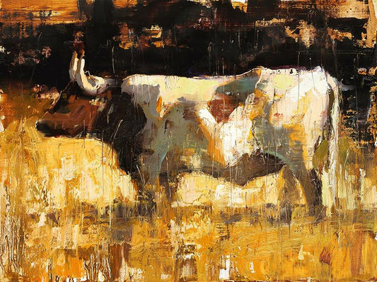 Longhorn-Painting-Jerry Markham-Sorrel Sky Gallery