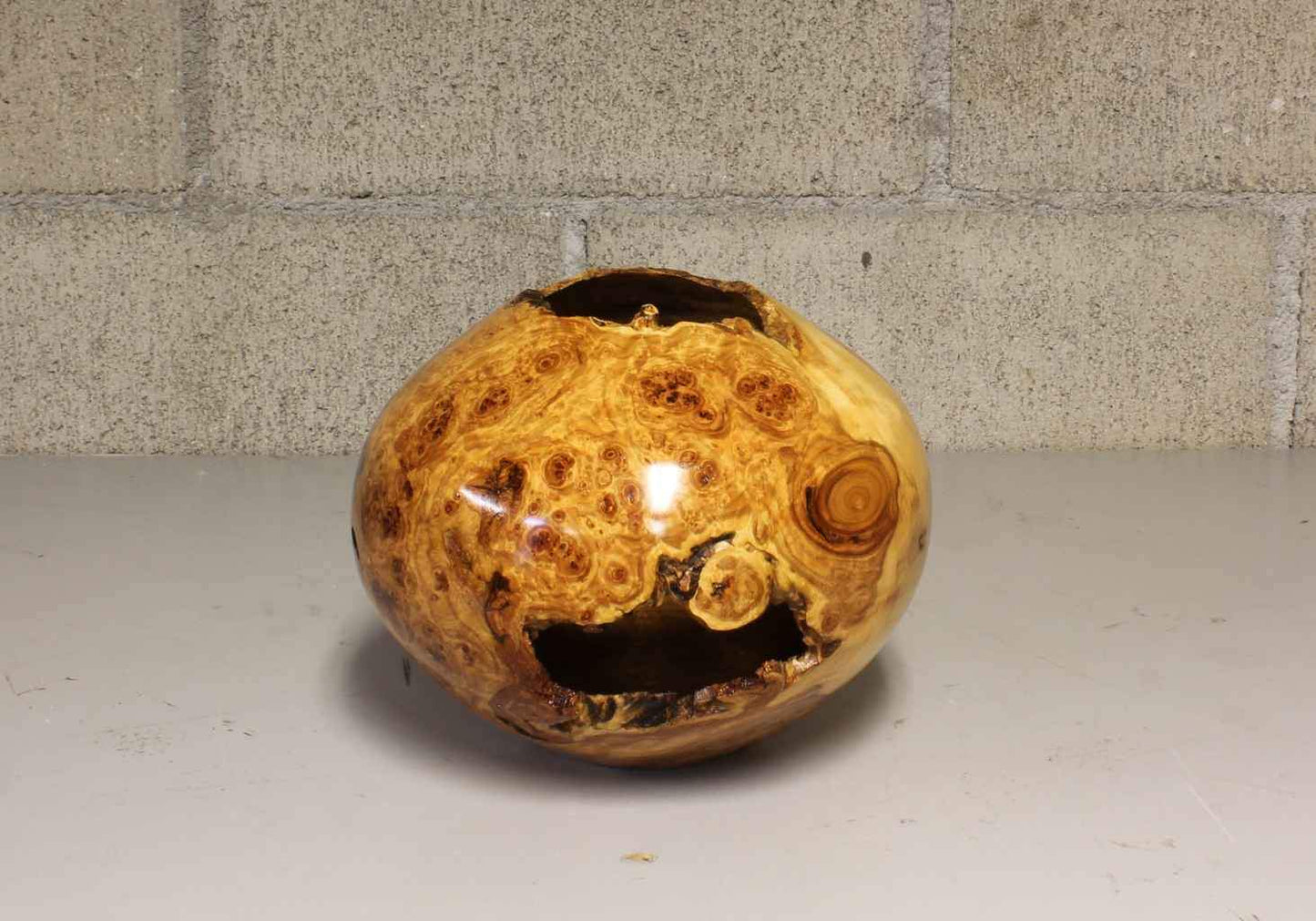 Aspen Burl Hollow Turning