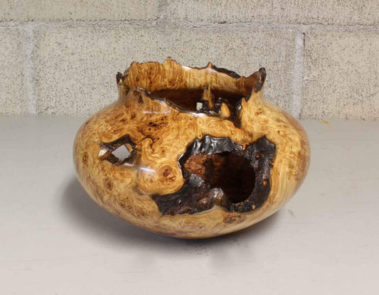 Aspen Burl Hollow Turning-Wood Turning-Jerry Wedekind-Sorrel Sky Gallery