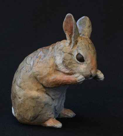 Jim Eppler-Baby Cottontail VIII-Sorrel Sky Gallery-Sculpture