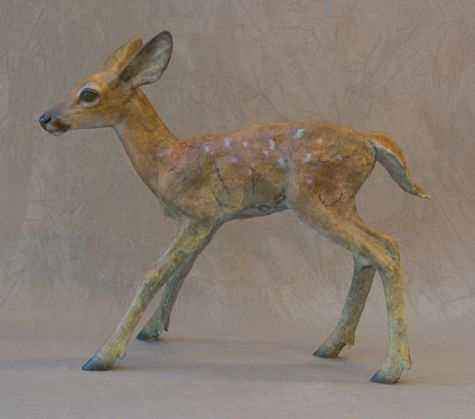 Jim Eppler-Fawn I-Sorrel Sky Gallery-Sculpture