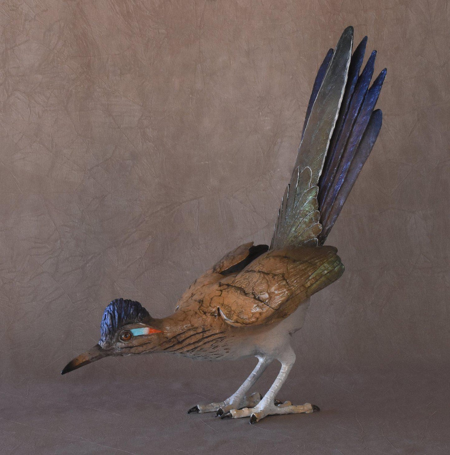 Roadrunner IV-Sculpture-Jim Eppler-Sorrel Sky Gallery