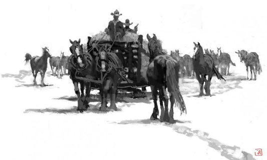 Jim Rey-Feed Wagon-Sorrel Sky Gallery-Print
