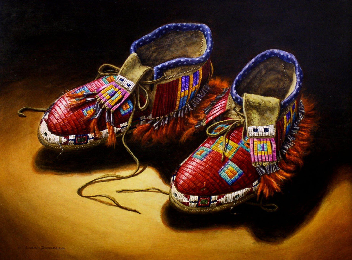 Fancy Dancers-Painting-Lisa Danielle-Sorrel Sky Gallery
