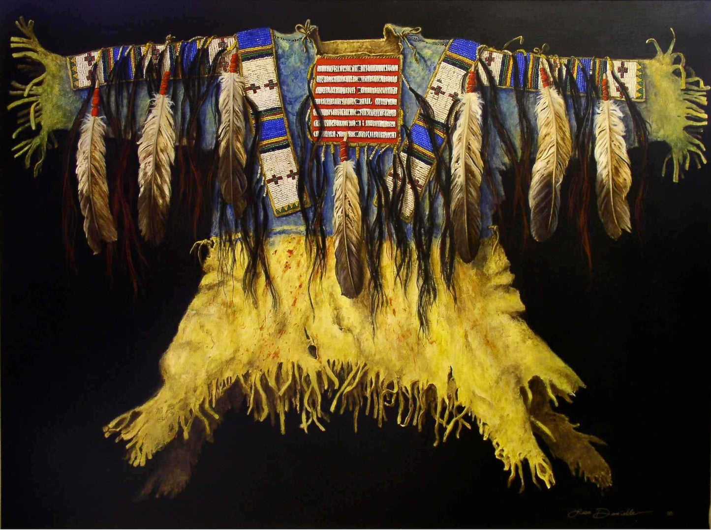 Kicking Bear's Shirt-Lisa Danielle-Sorrel Sky Gallery