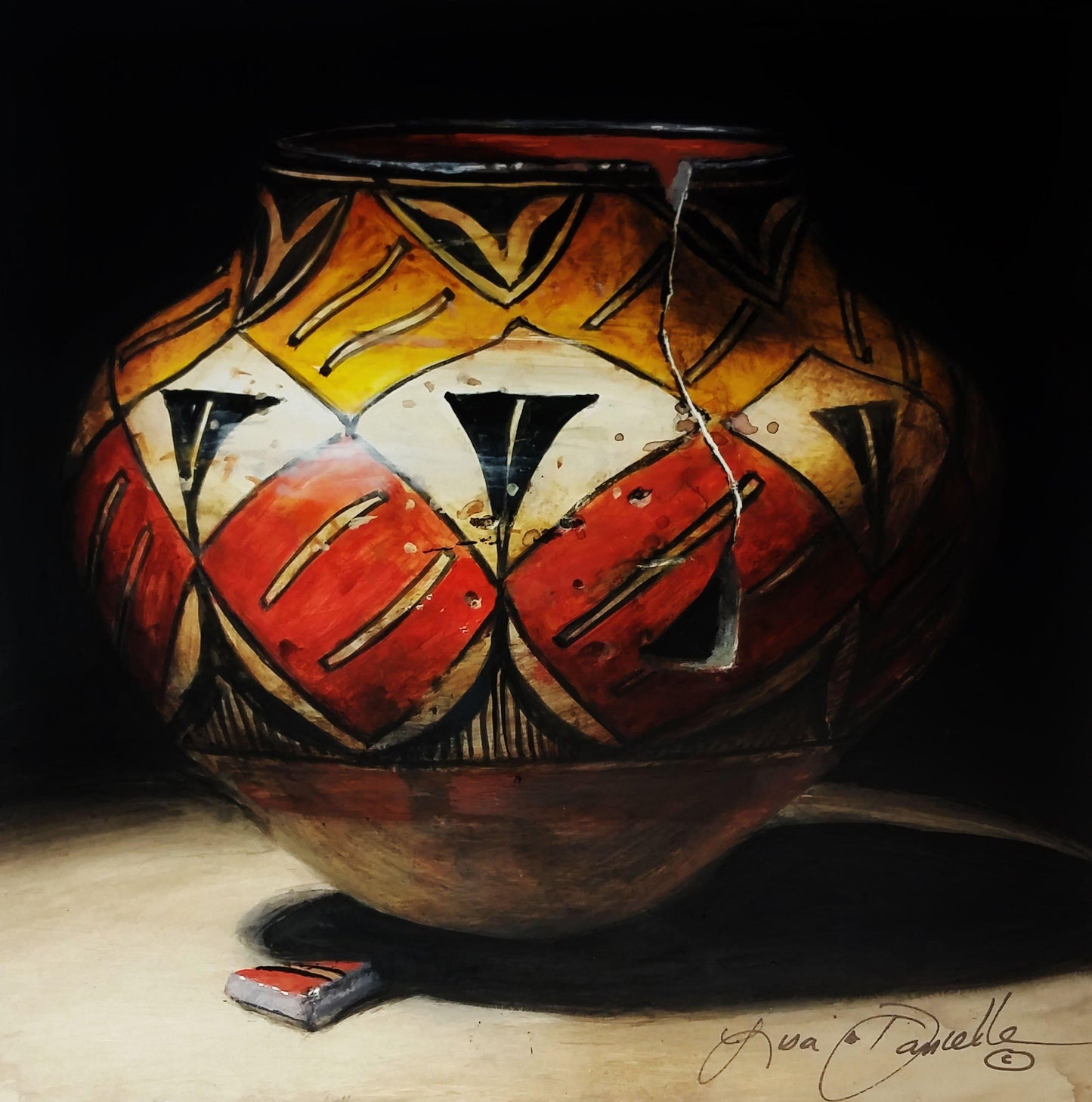 Little Angular Acoma-Lisa Danielle-Sorrel Sky Gallery