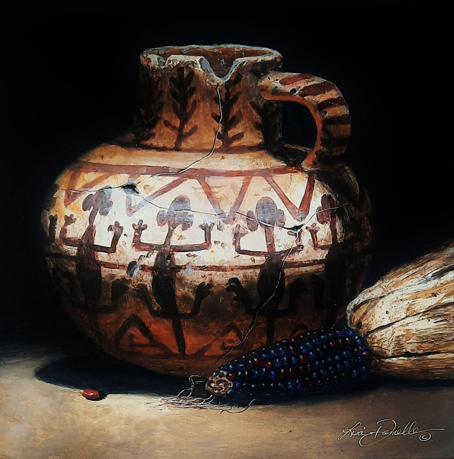 Little Harvest Happy Dance-Painting-Lisa Danielle-Sorrel Sky Gallery
